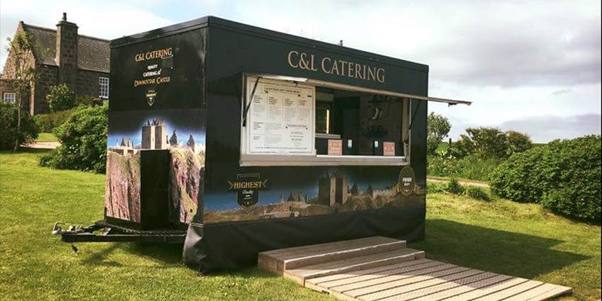 C&L Catering @ Dunnottar Castle