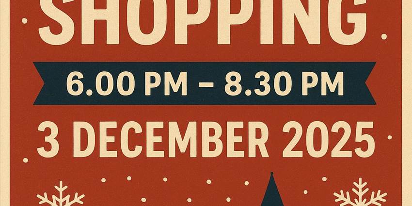 Stonehaven Late NIght Shopping - Wednesday 3 December 2025