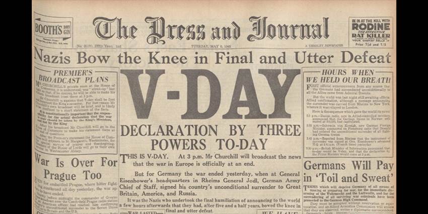 VE Day in Stonehaven