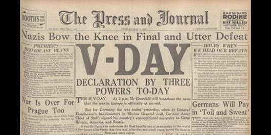 VE Day in Stonehaven